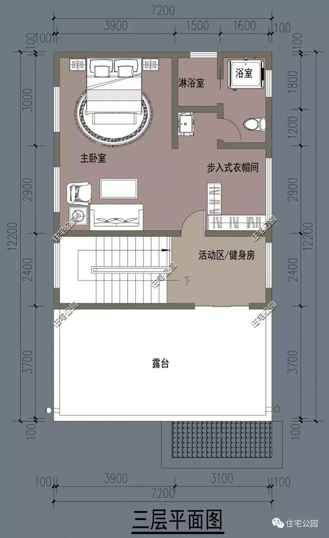 10套經典小戶型別墅設計圖，占地小，實用高，造價低。