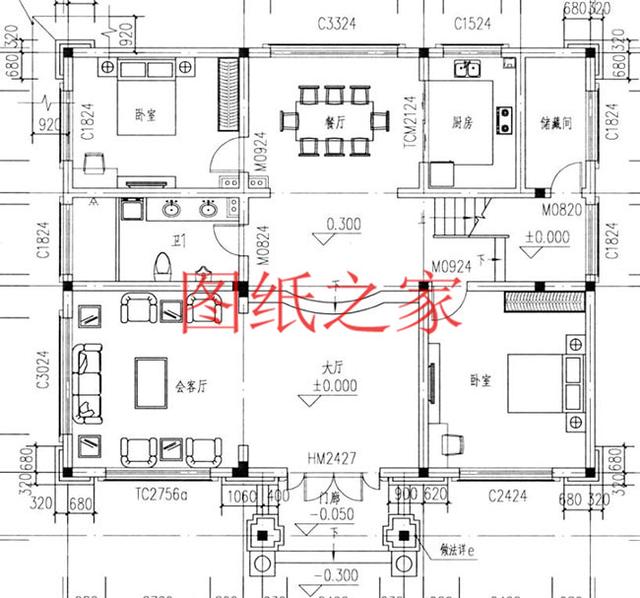 6套三層別墅設計圖，端莊大氣，氣勢恢宏！