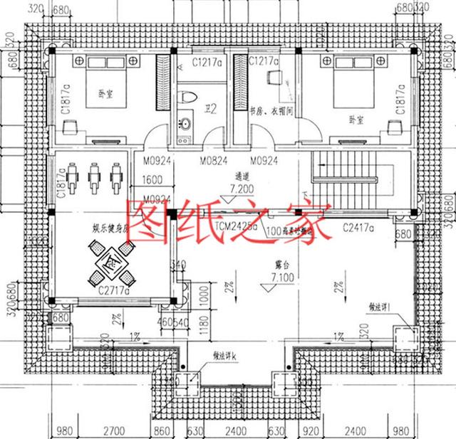 6套三層別墅設計圖，端莊大氣，氣勢恢宏！