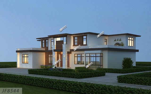 獨(dú)特別墅設(shè)計(jì)圖，建一棟漂亮別墅犒勞一下自己