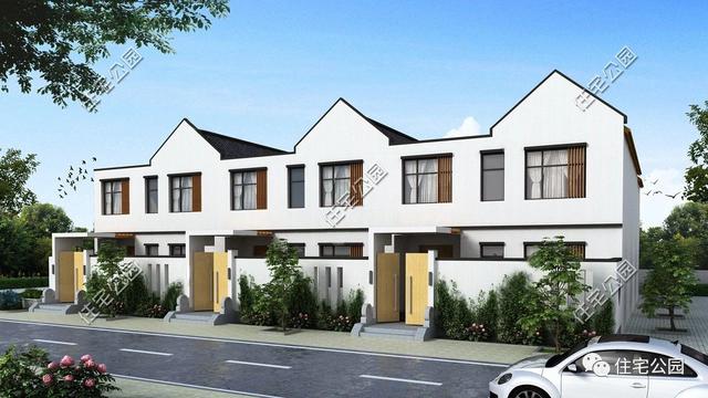 兩層別墅設計圖，經濟實用，外型美觀，布局合理。