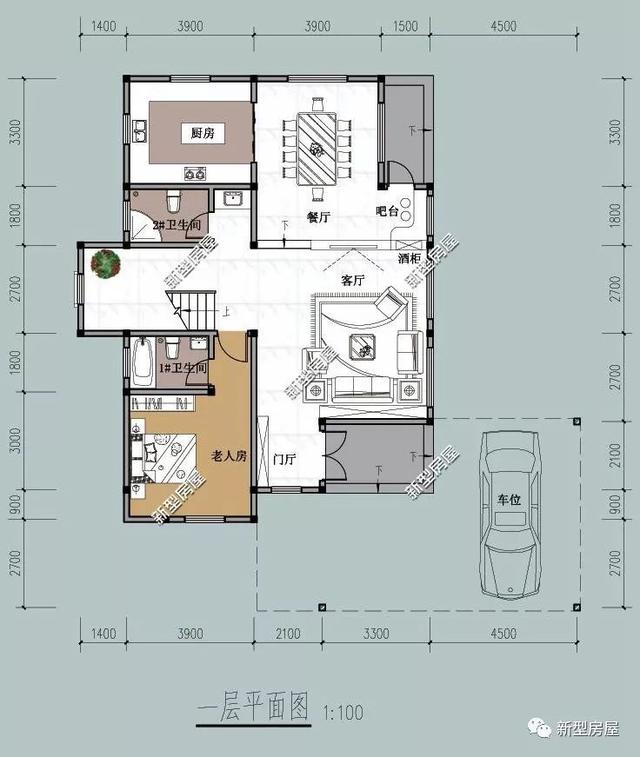 9套農(nóng)村帶車庫設(shè)計(jì)圖，簡單、優(yōu)雅，打造您溫馨的家