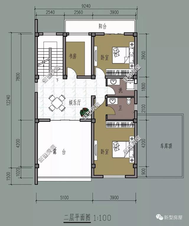 9套農(nóng)村帶車庫設(shè)計(jì)圖，簡單、優(yōu)雅，打造您溫馨的家
