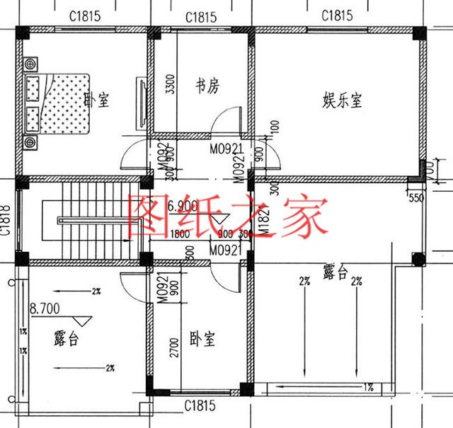 5套農村三層別墅設計圖，主體造價低廉，值得推薦！