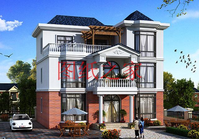 6套三層別墅設(shè)計圖，占地小，外觀精美，值得擁有！