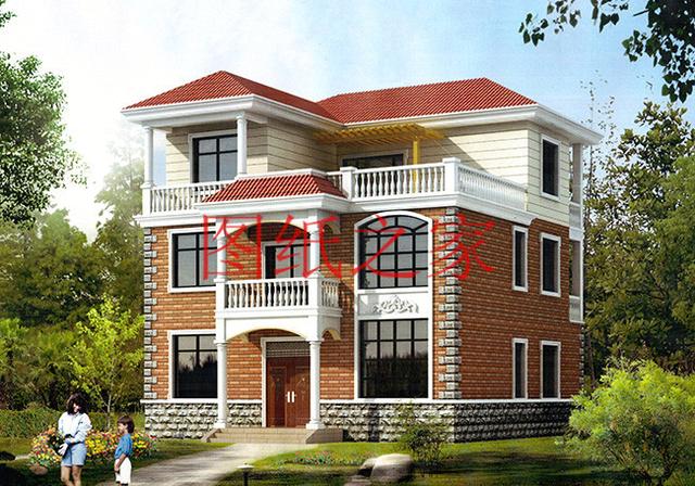 6套三層別墅設(shè)計圖，占地小，外觀精美，值得擁有！