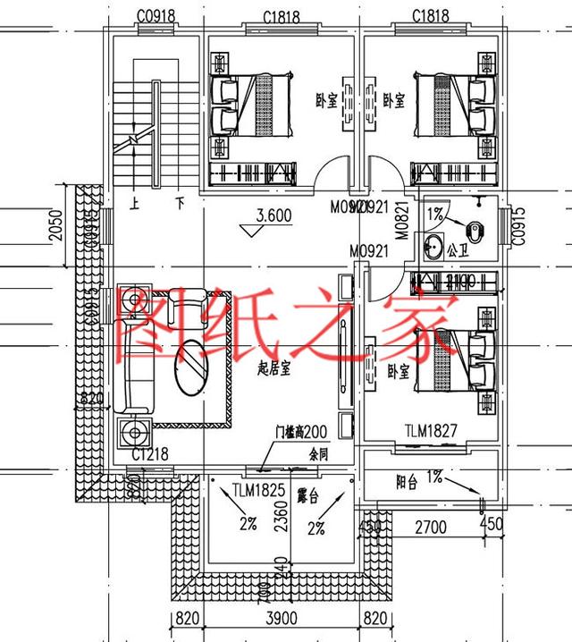 6套三層別墅設(shè)計圖，占地小，外觀精美，值得擁有！