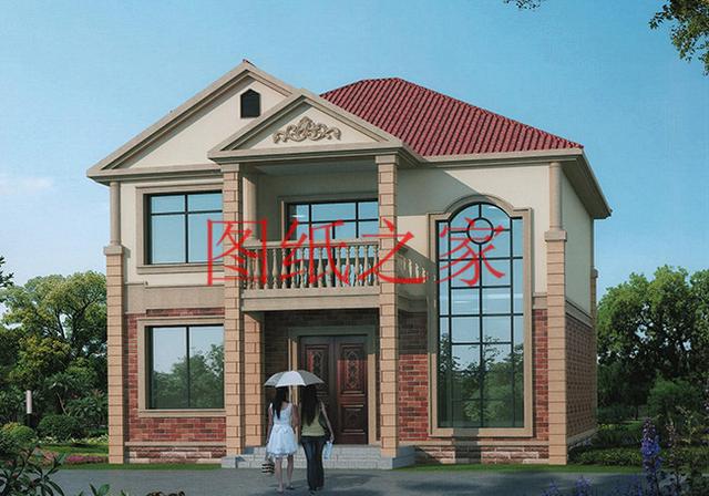 二層農村自建房，外觀新穎獨特，您的建筑在村里獨一無二