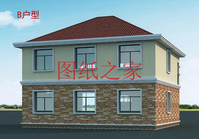 二層農村自建房，外觀新穎獨特，您的建筑在村里獨一無二