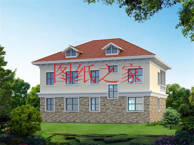 二層農村自建房，外觀新穎獨特，您的建筑在村里獨一無二