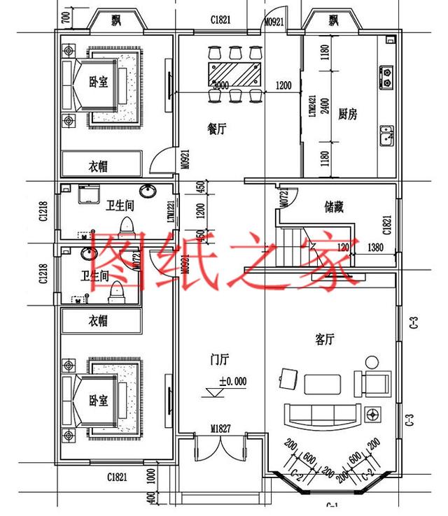 二層農村自建房，外觀新穎獨特，您的建筑在村里獨一無二
