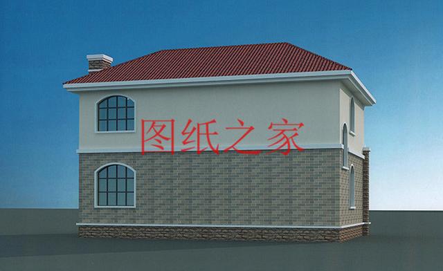 二層別墅設計圖，外觀新穎漂亮、布局科學合理，您的首選！