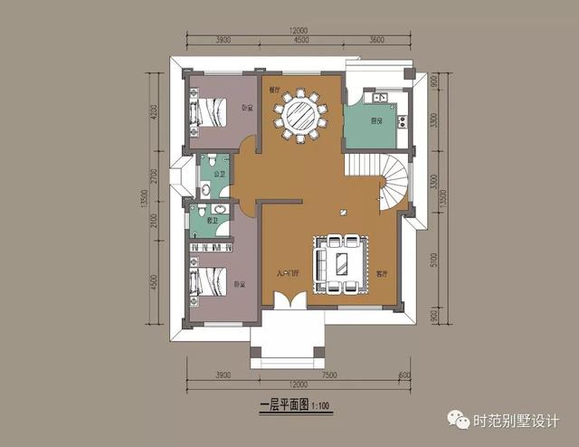 三層歐式復式別墅設計圖，挑空客廳多陽臺，讓您樂趣無窮！