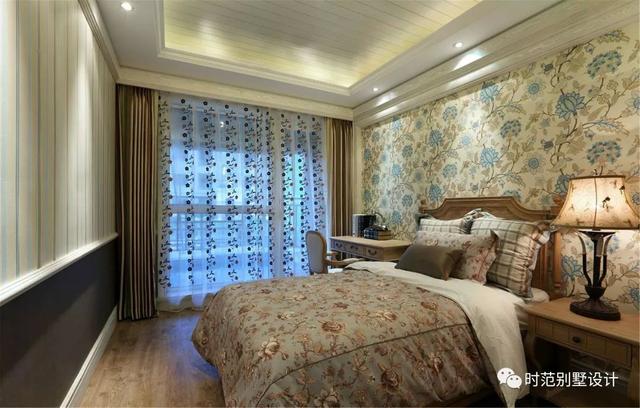 兩層歐式別墅設計圖，帶車庫，環境清幽，采光好。