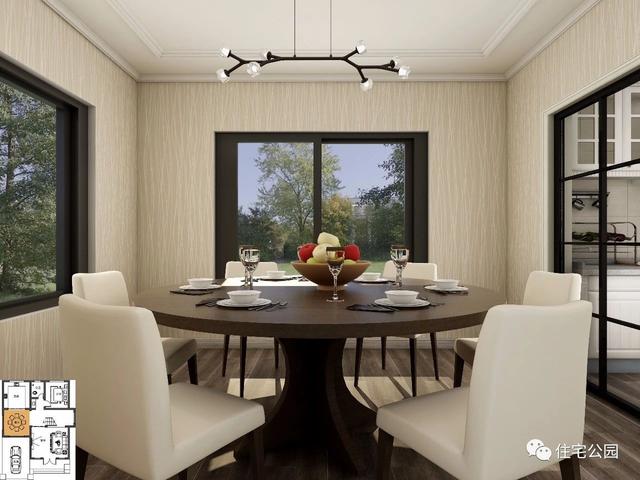 現代別墅設計圖，外觀造型簡單大方，藝術感十足。