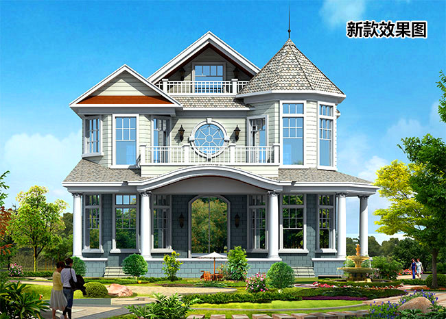 6套農村二層半別墅20萬元就能建好，心動不如行動！