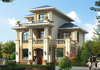 最好看的農村三層樓房設計圖，占地113平米，小平米大格局