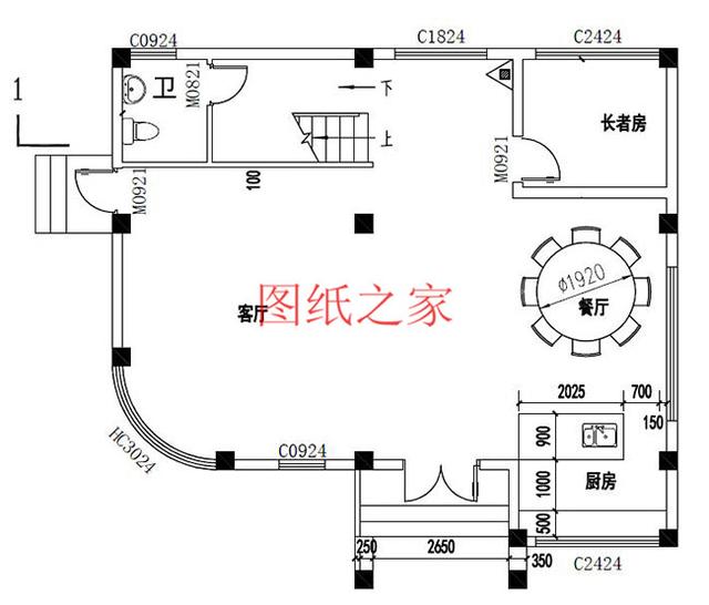 6款農村三層別墅設計圖，實用性強，居住舒適