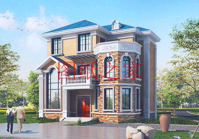 6款農村三層別墅設計圖，實用性強，居住舒適