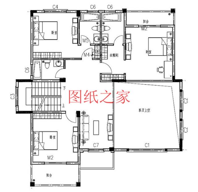 6款農村三層別墅設計圖，實用性強，居住舒適