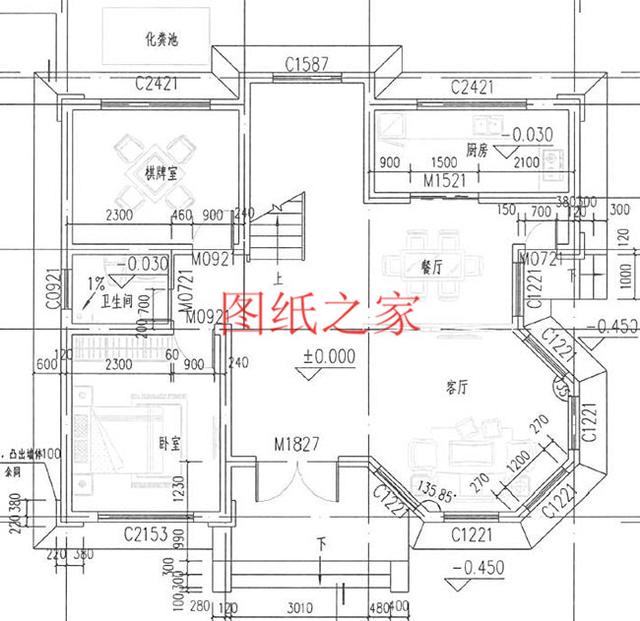 6款農村三層別墅設計圖，實用性強，居住舒適