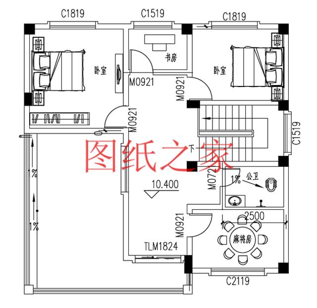 非常豪華大氣的農村四層別墅設計圖，建成之后肯定人人羨慕