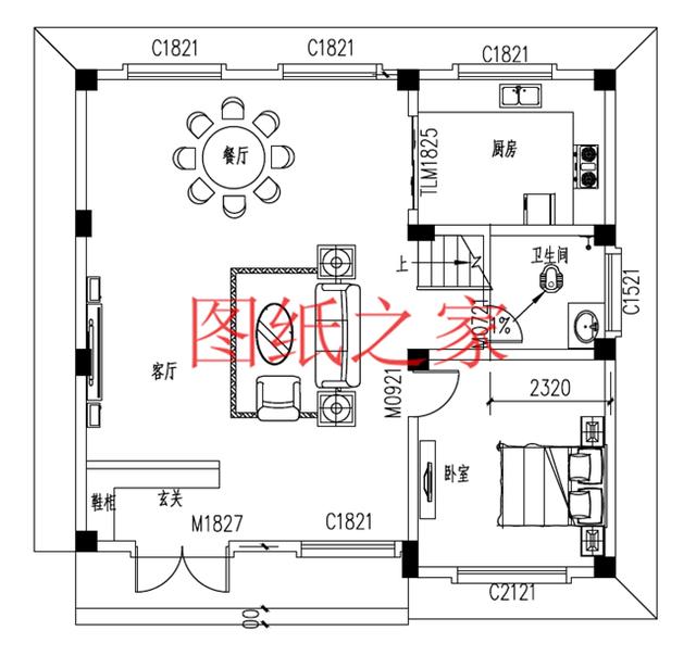 非常豪華大氣的農村四層別墅設計圖，建成之后肯定人人羨慕
