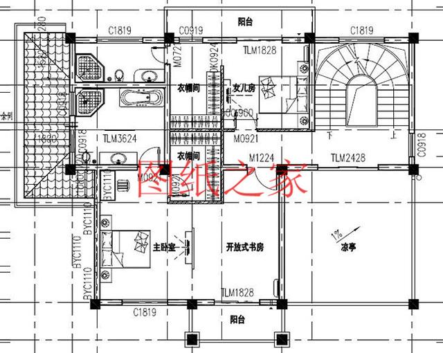 非常豪華大氣的農村四層別墅設計圖，建成之后肯定人人羨慕