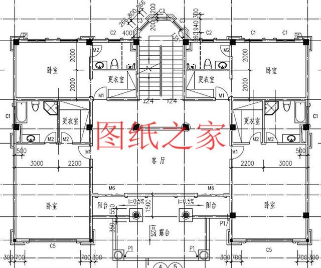 非常豪華大氣的農村四層別墅設計圖，建成之后肯定人人羨慕