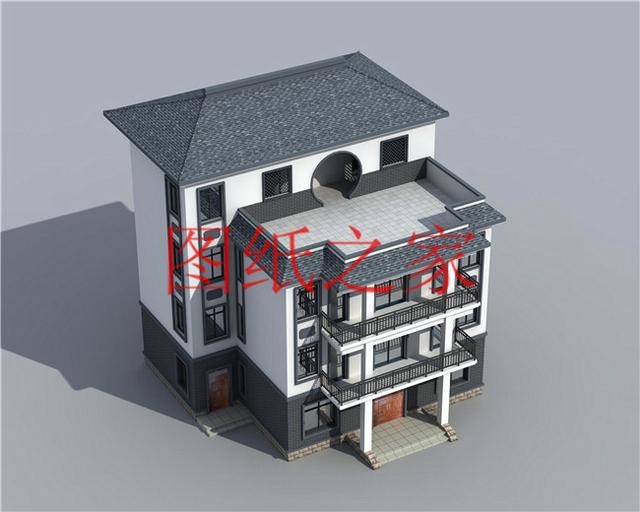 五款農村四層別墅設計圖，哪一款是你的最愛呢？