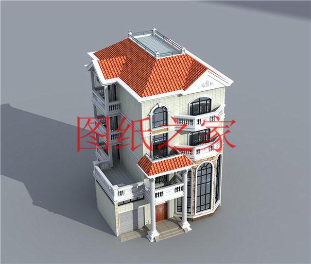 五款農村四層別墅設計圖，哪一款是你的最愛呢？