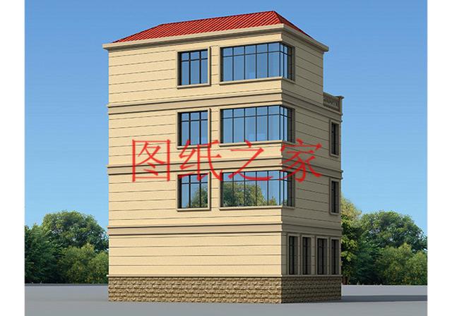 五款農村四層別墅設計圖，哪一款是你的最愛呢？