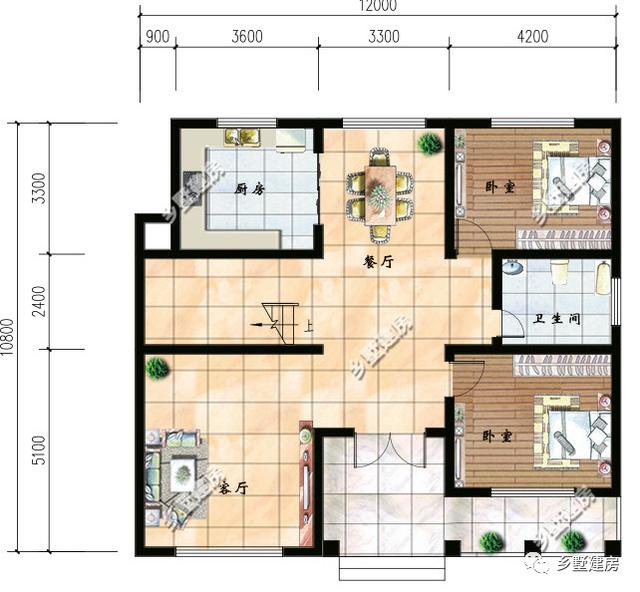 曬奢侈品不如曬別墅，這兩款別墅設計圖造價只要30萬，經典大氣又實用