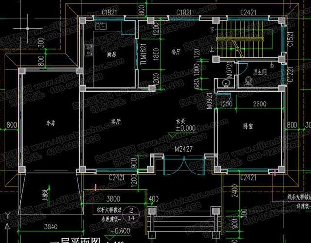 5款十分受歡迎的三層農村自建房（全套）施工效果圖，占地面積約130㎡