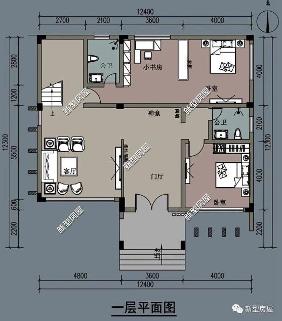 分享10套農村建房戶型設計圖，現代感十足，你最喜歡哪套？