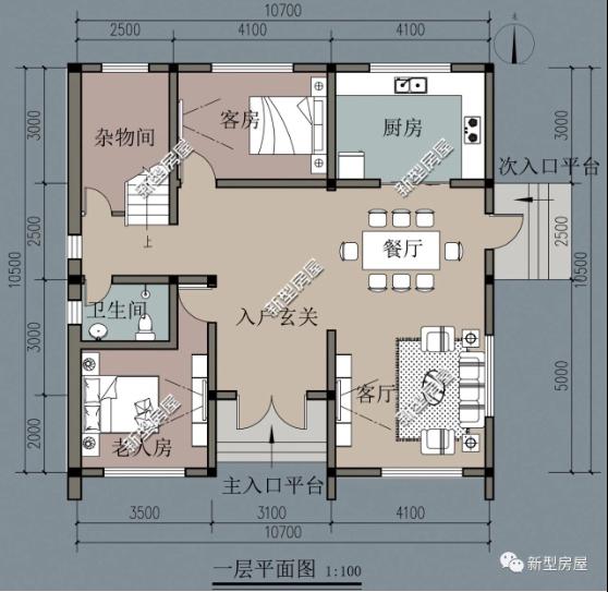 分享10套農村建房戶型設計圖，現代感十足，你最喜歡哪套？