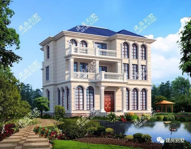 推薦兩款外觀靚，布局好的，帶地下室的農村自建房設計圖，戶型非常好