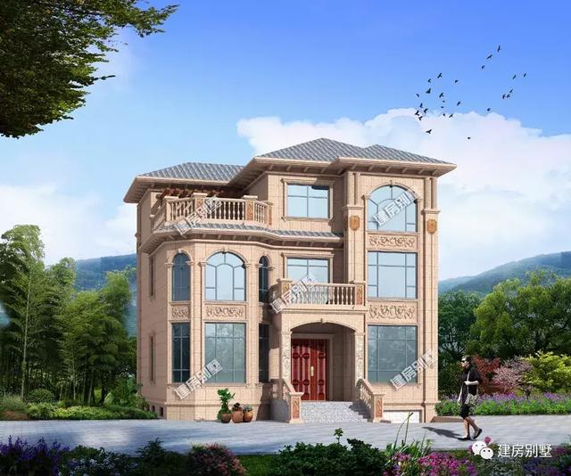 推薦兩款外觀靚，布局好的，帶地下室的農村自建房設計圖，戶型非常好