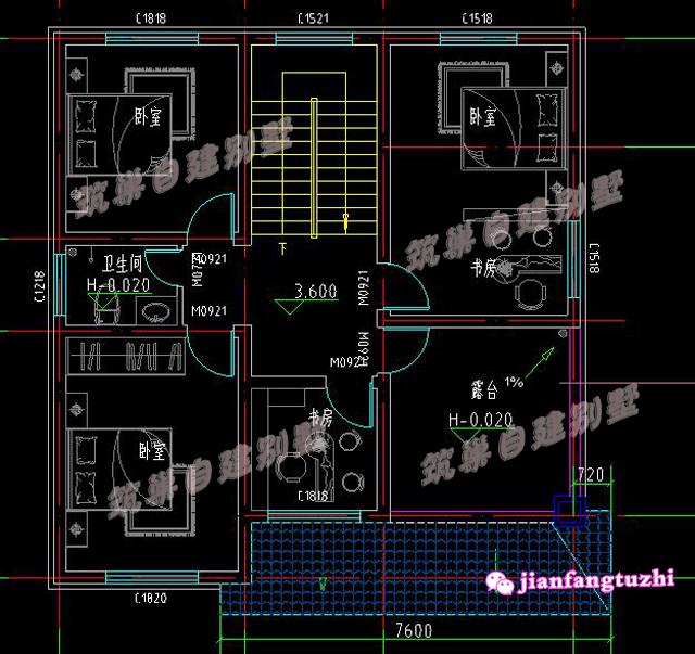 10月最新出爐的二層農村自建別墅設計圖，最小占地100平，最大180平
