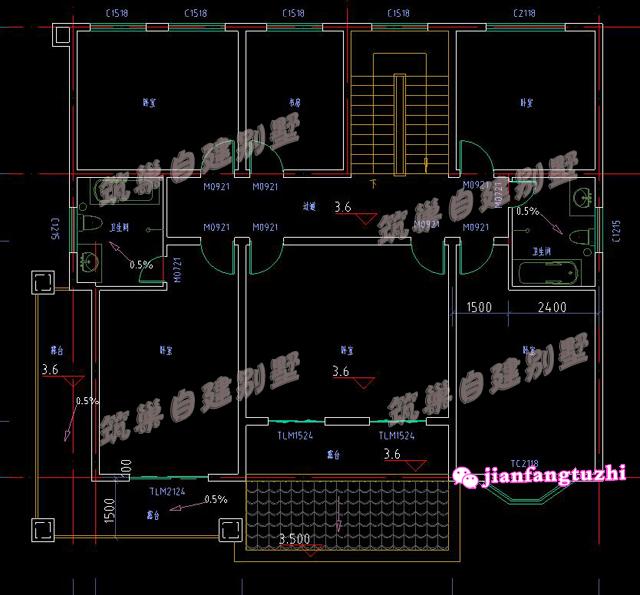10月最新出爐的二層農村自建別墅設計圖，最小占地100平，最大180平