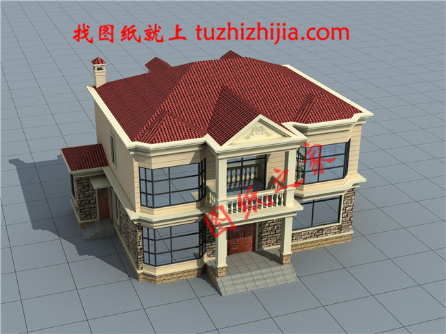 二層農村房子圖片及全套施工圖紙，占地150平面左右