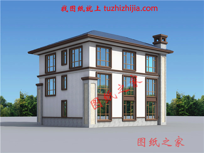 三層30萬別墅圖片大全，漂亮實用造價低，大家都喜歡