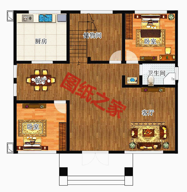 三層30萬別墅圖片大全，漂亮實用造價低，大家都喜歡