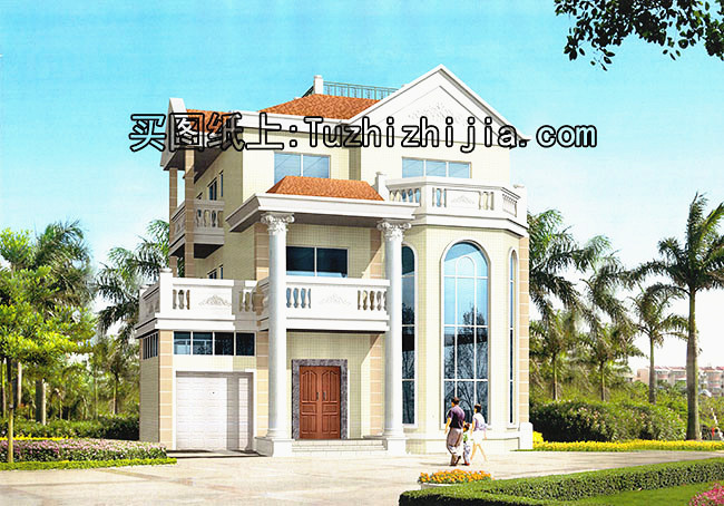 三層30萬別墅圖片大全，漂亮實用造價低，大家都喜歡