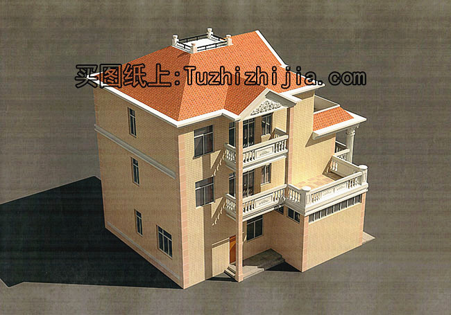 三層30萬別墅圖片大全，漂亮實用造價低，大家都喜歡