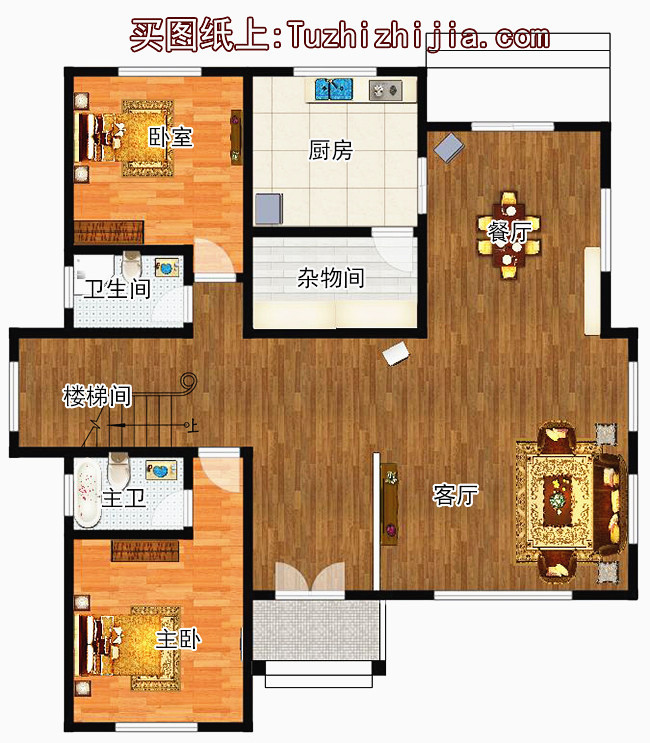 三層30萬別墅圖片大全，漂亮實用造價低，大家都喜歡