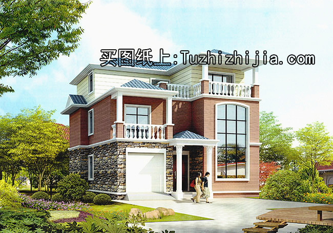 三層30萬別墅圖片大全，漂亮實用造價低，大家都喜歡