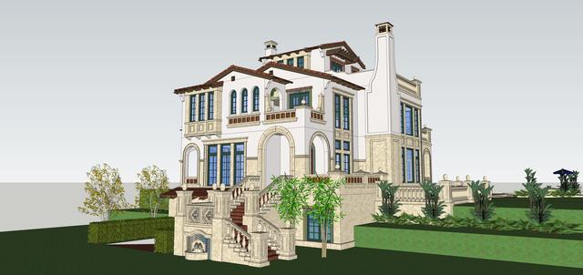 十分豪華自建房設(shè)計(jì)圖，外觀精致，內(nèi)部更是豪華