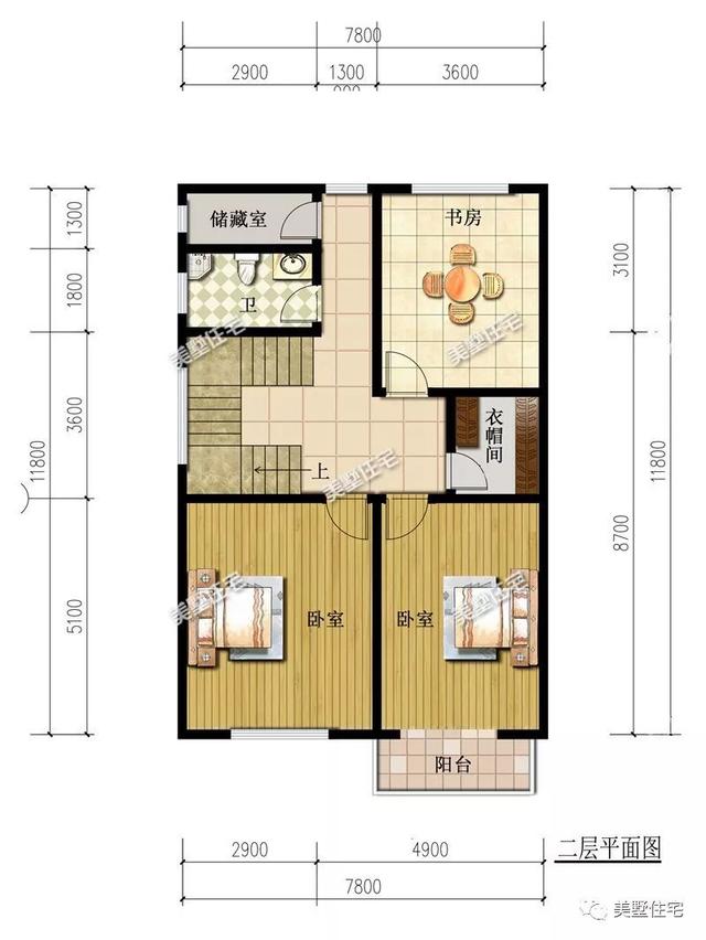 這款小面積別墅設(shè)計圖，外觀美造價低，深受大家喜歡
