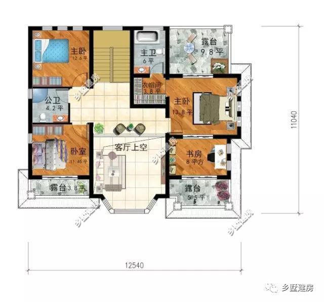 這套時(shí)尚大氣的現(xiàn)代別墅令人眼前一亮，磚混結(jié)構(gòu)，是你理想中的別墅嗎？